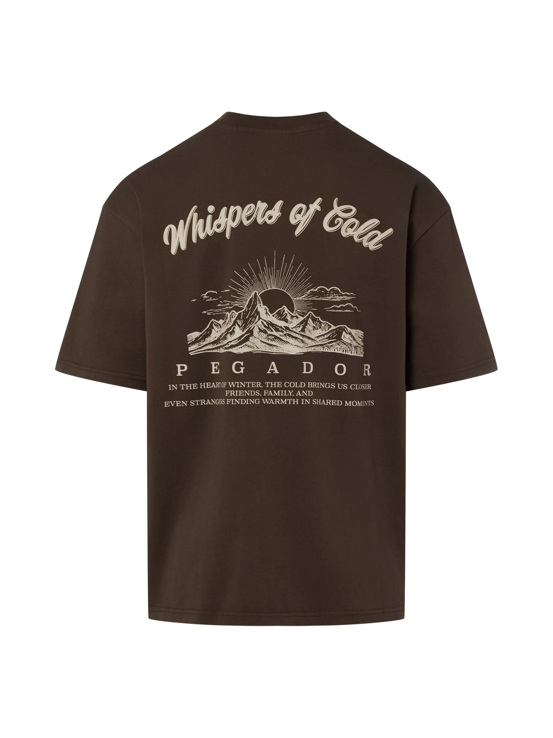 PEGADOR Herren T-Shirt - Gubbio in schlamm