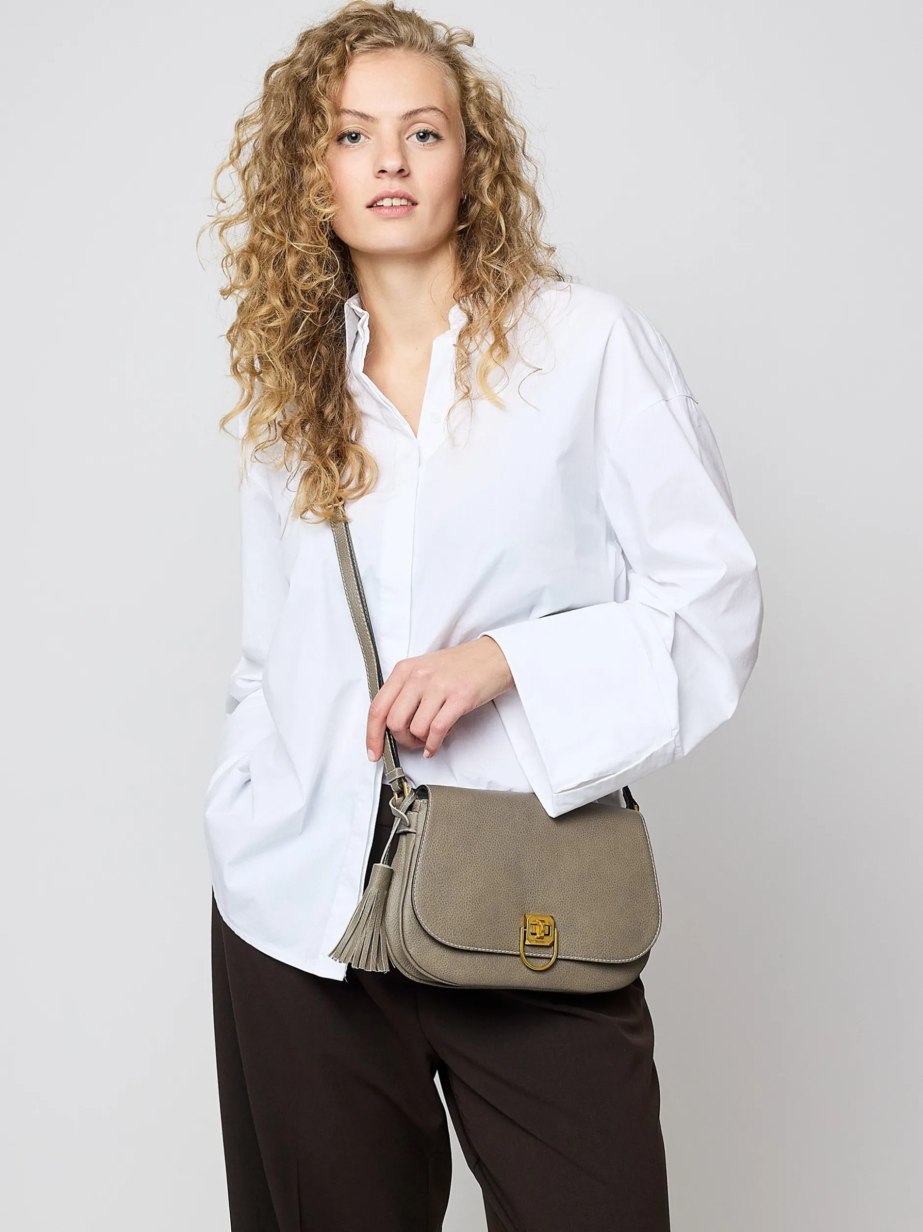 PICARD Damen Schultertasche - Calico in beige