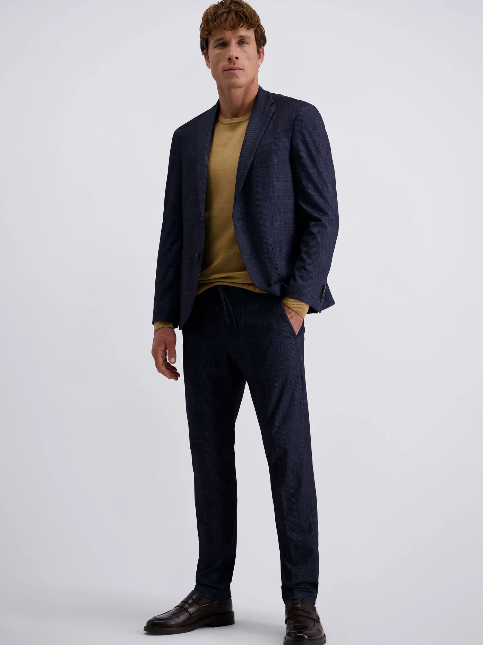 Pierre Cardin Herren Anzughose Rick in blau