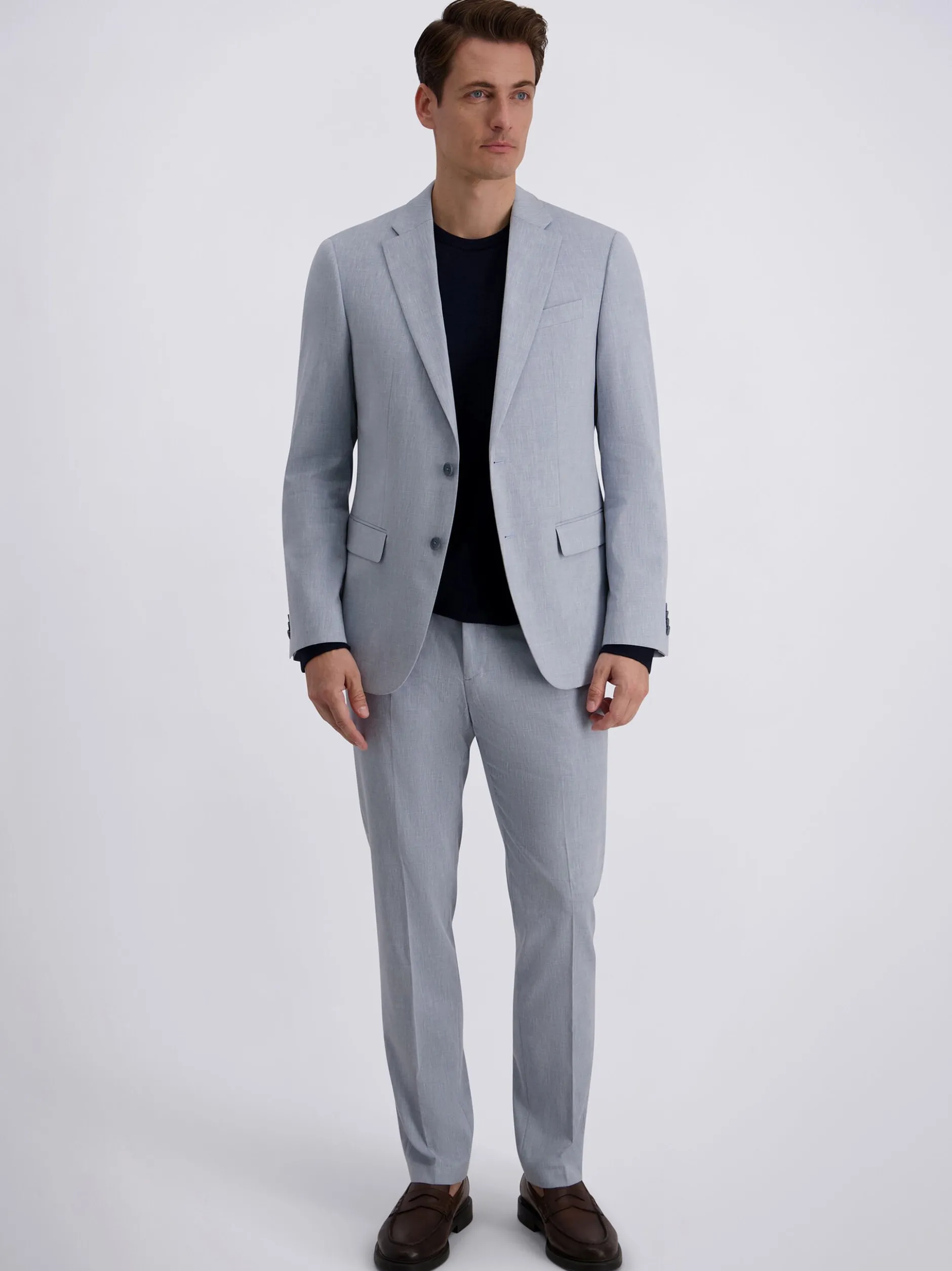Pierre Cardin Herren Anzughose - Rick in hellblau