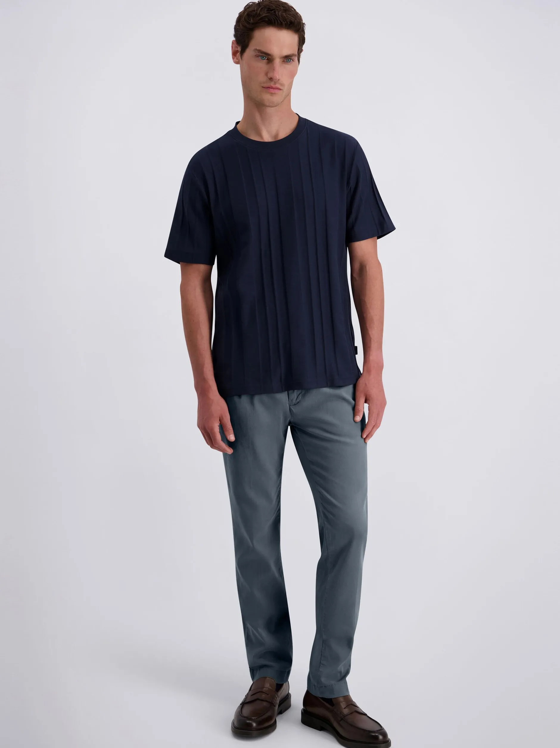 Pierre Cardin Herren Chinohose - Chatou in blau