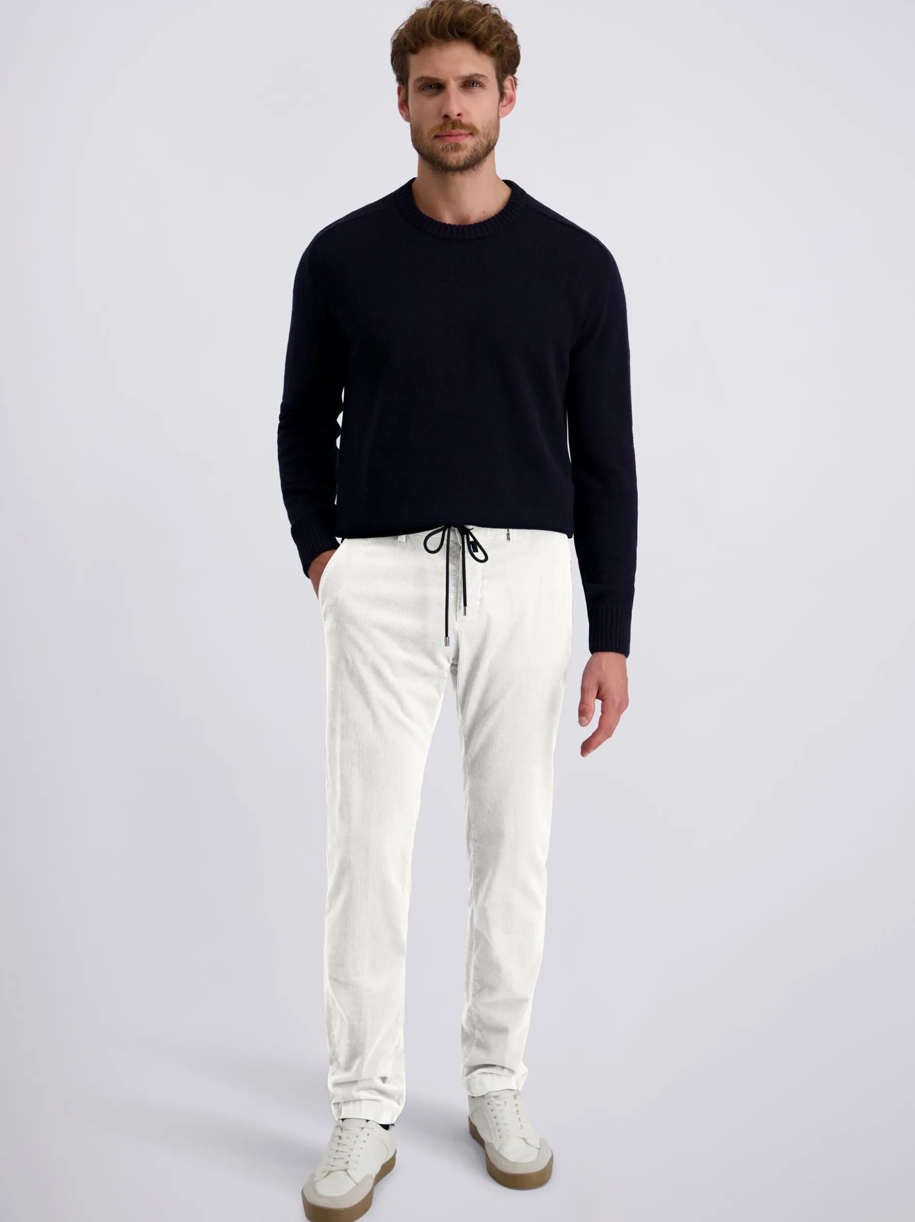 Pierre Cardin Herren Chinohose Confolens in ecru