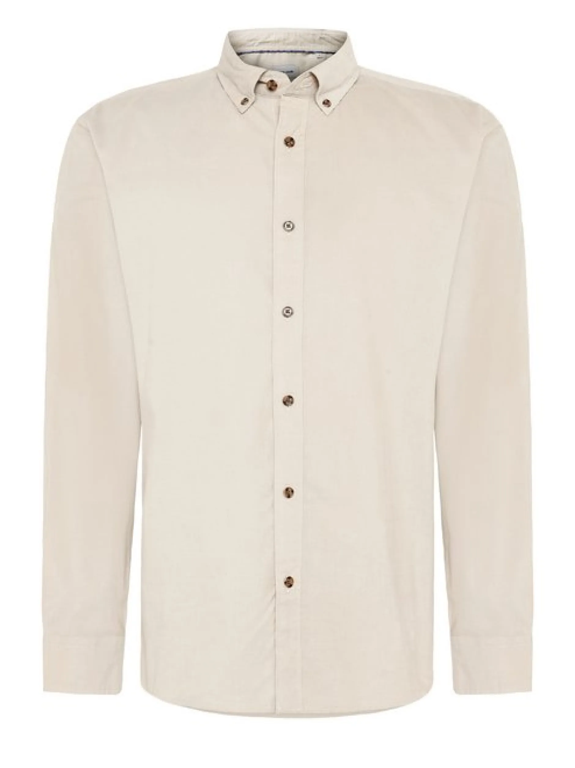 Pierre Cardin Herren Hemd in beige - Ärmel: langarm