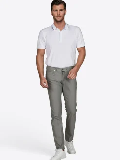 Pierre Cardin Herren Hose - Lyon in grau - Länge: lang