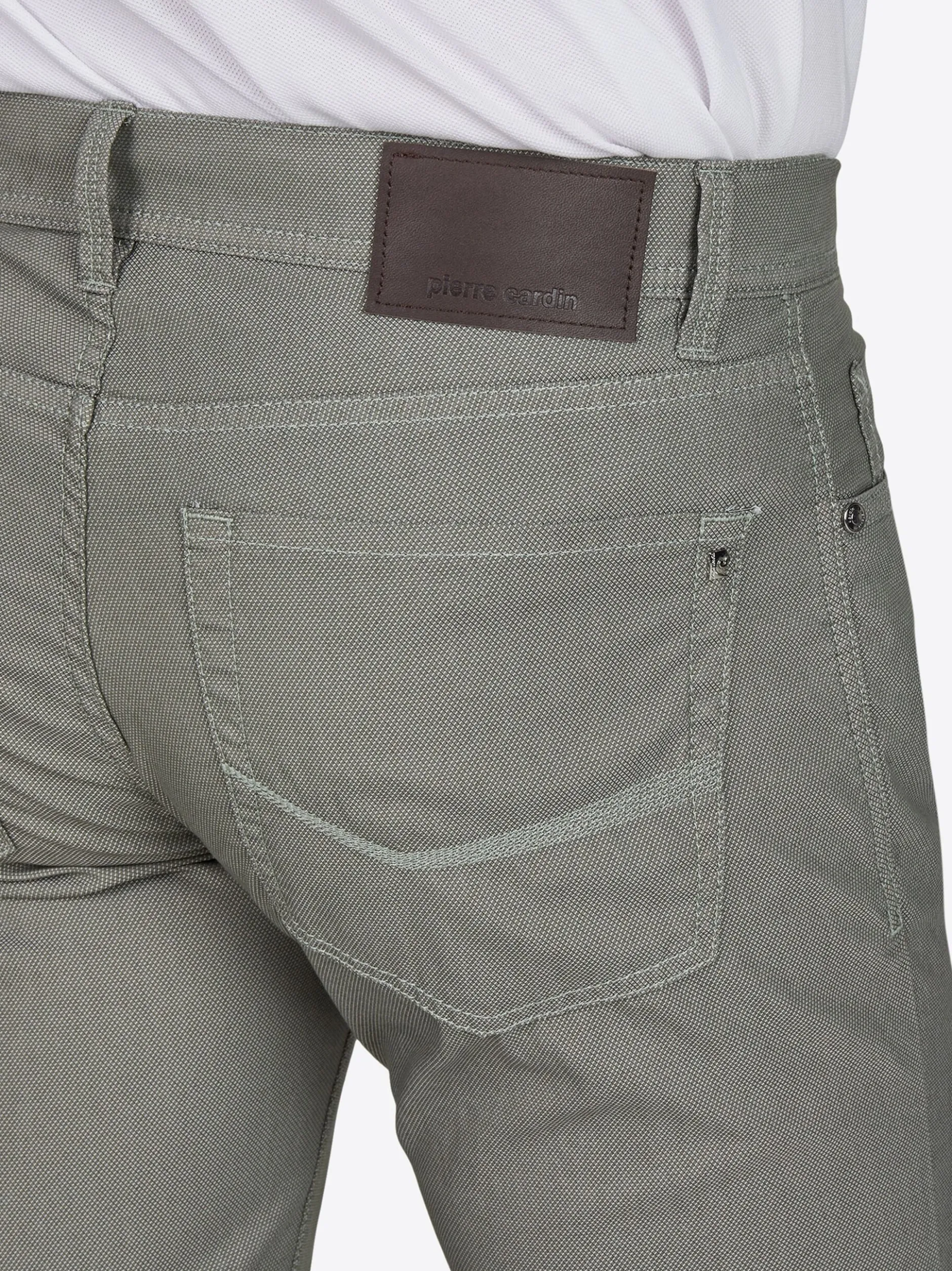 Pierre Cardin Herren Hose - Lyon in grau - Länge: lang
