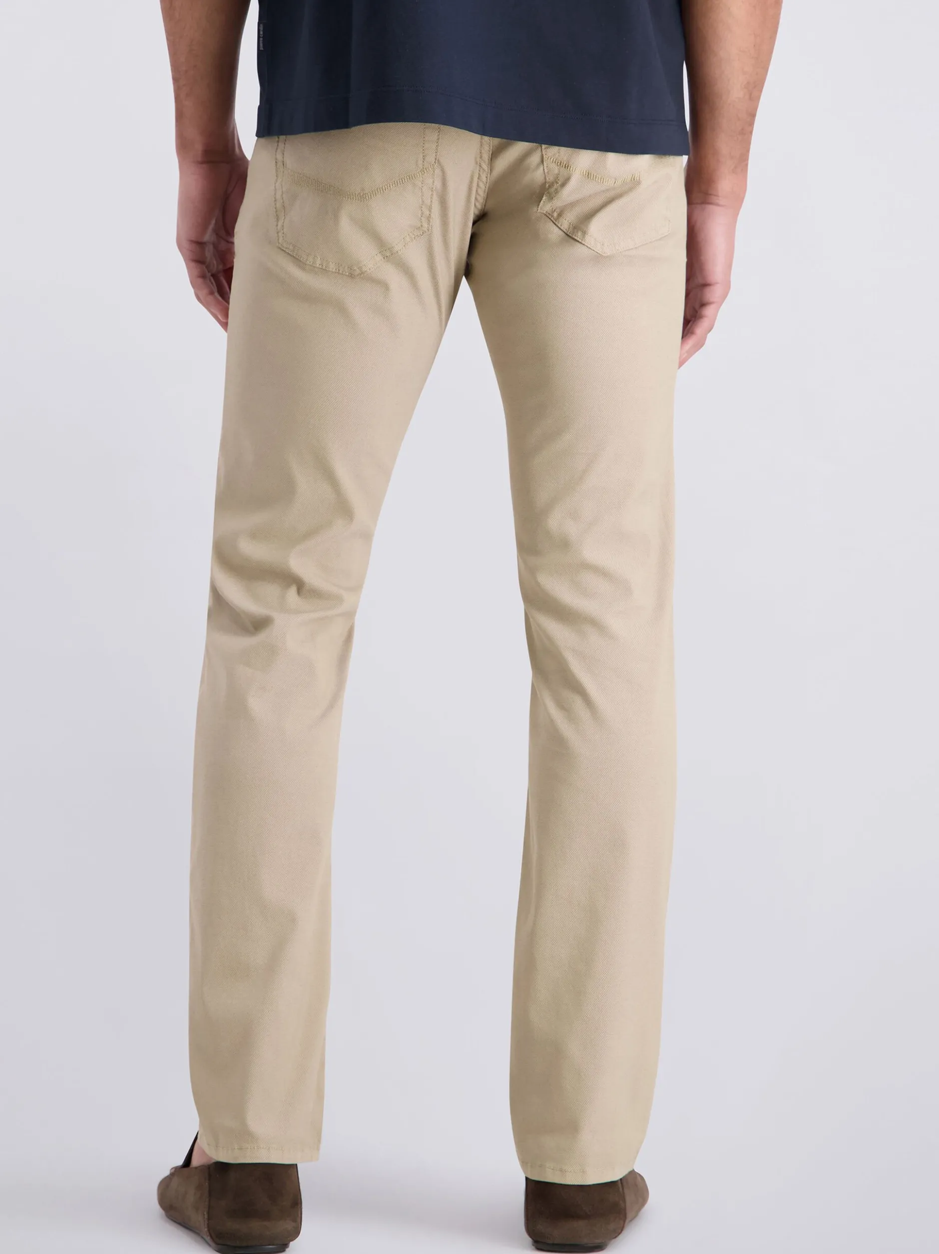 Pierre Cardin Herren Hose - Lyon in beige - Länge: lang