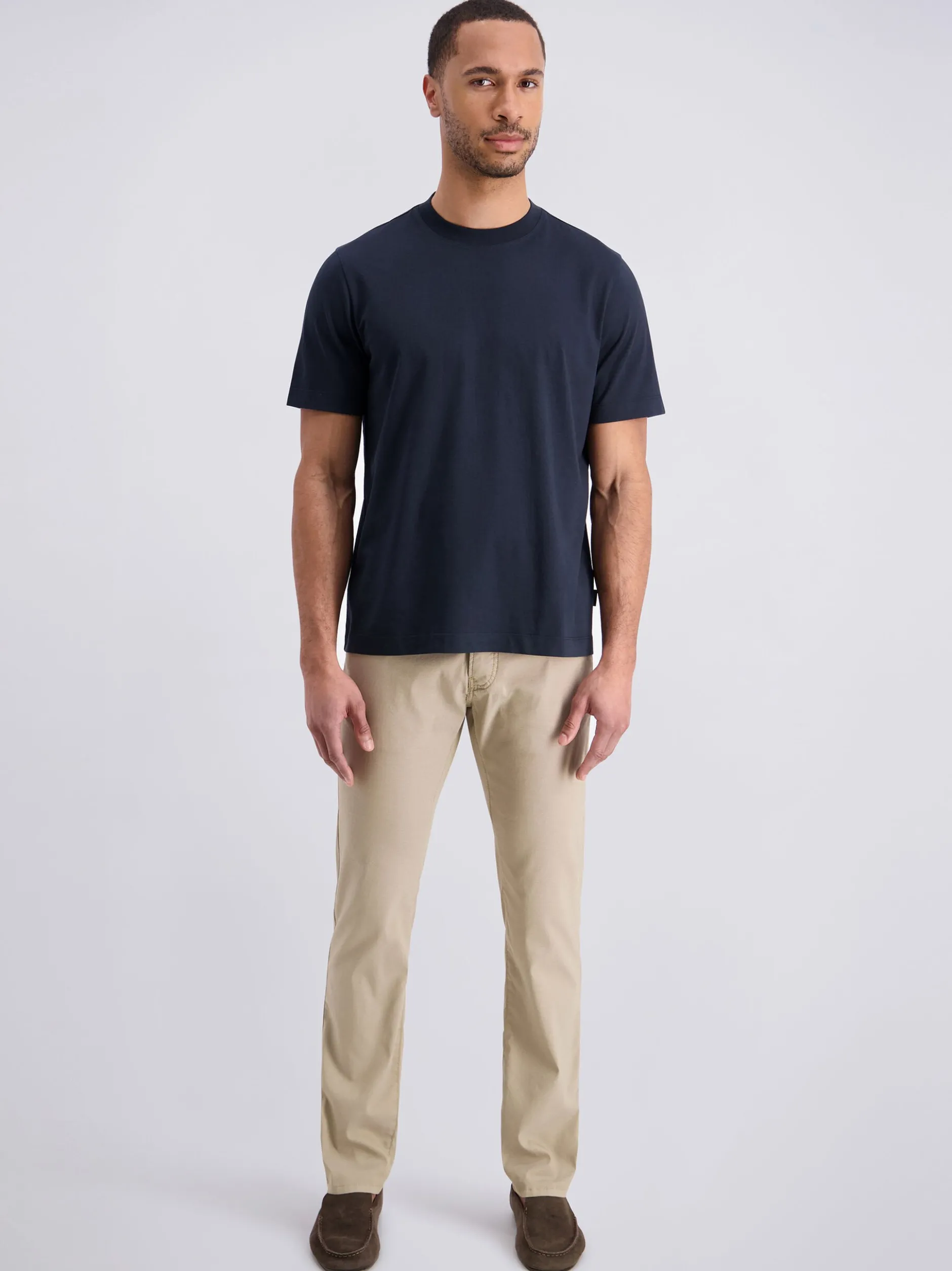Pierre Cardin Herren Hose - Lyon in beige - Länge: lang