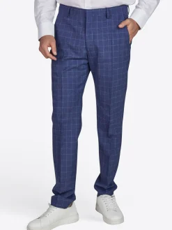 Pierre Cardin Herren Hose Ray in blau - Länge: lang