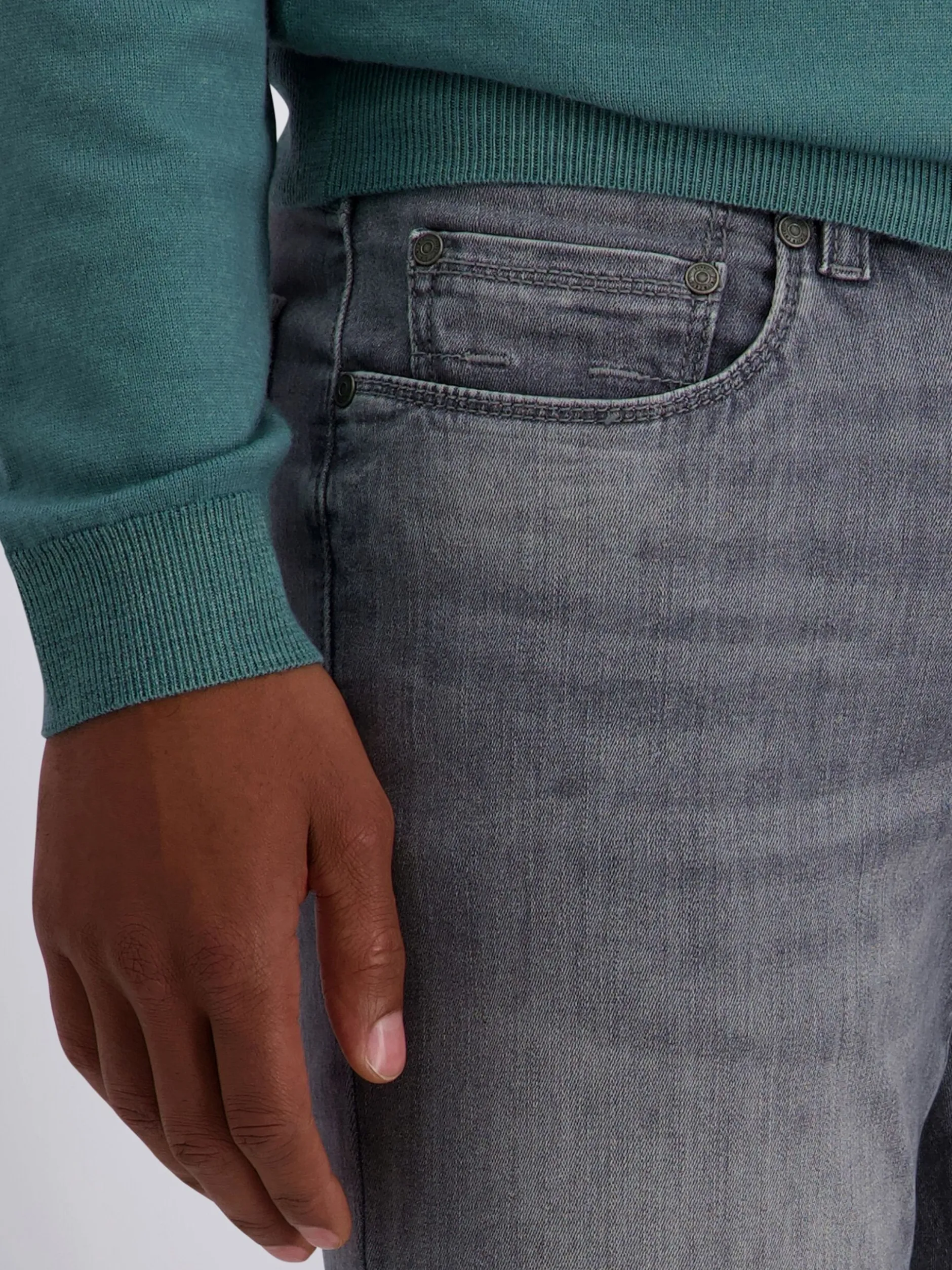 Pierre Cardin Herren Jeans - Limoux in hellgrau