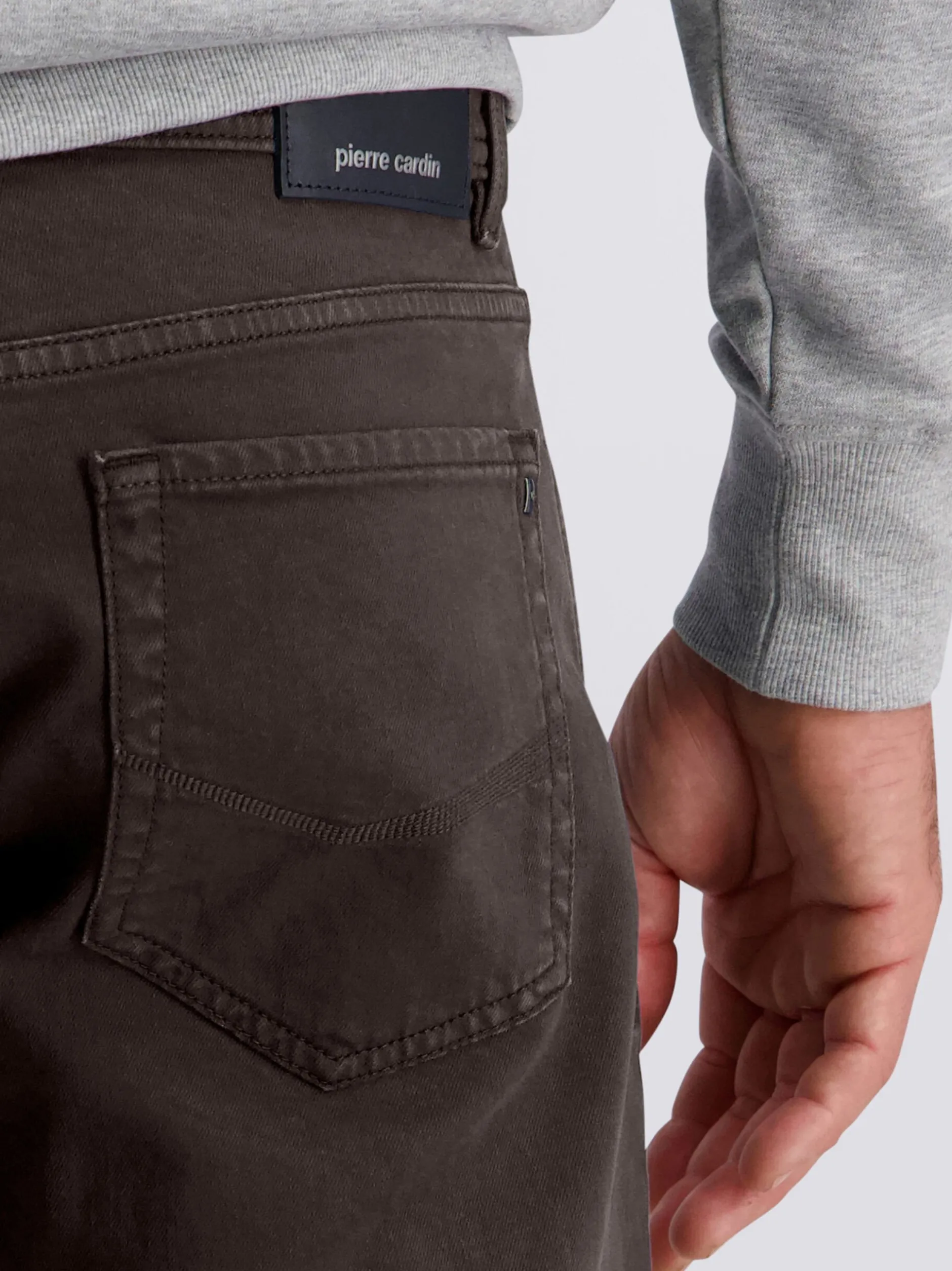 Pierre Cardin Herren Jeans Lyon in braun