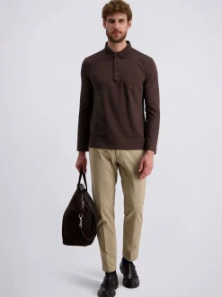 Pierre Cardin Herren Langarmshirt in beige