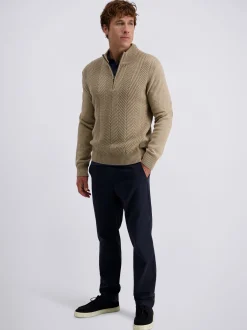 Pierre Cardin Herren Langarmshirt in blau