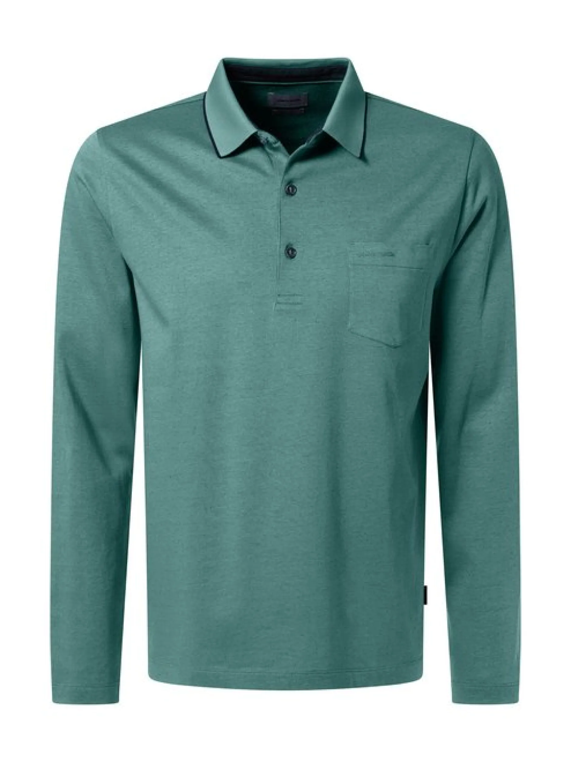 Pierre Cardin Herren Langarmshirt in grün