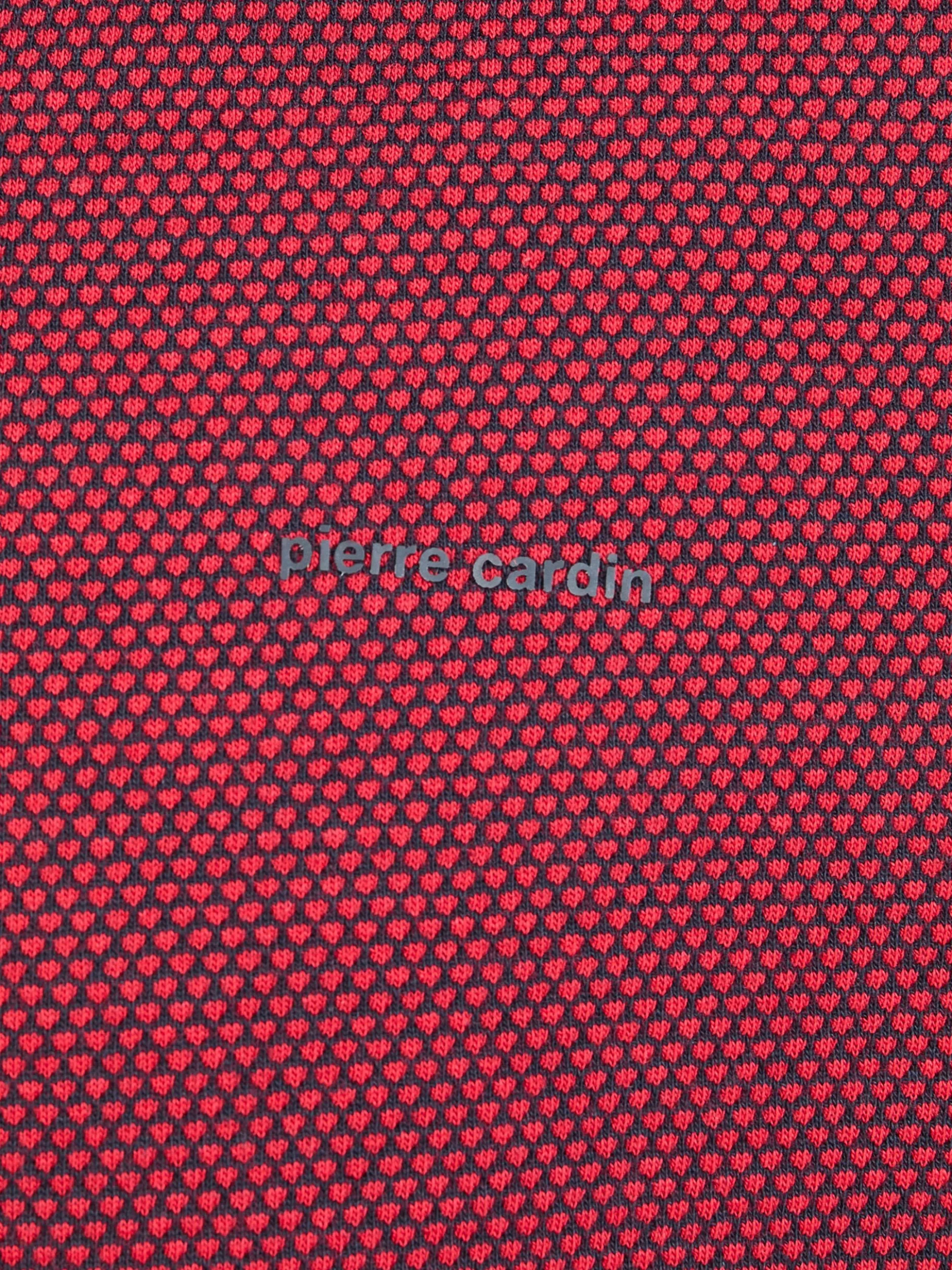 Pierre Cardin Herren Langarmshirt in rot