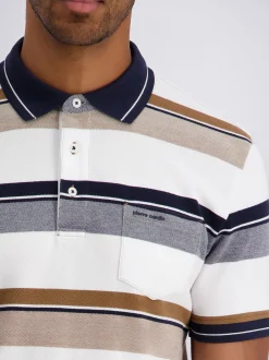 Pierre Cardin Herren Poloshirt in mehrfarbig