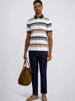 Pierre Cardin Herren Poloshirt in mehrfarbig