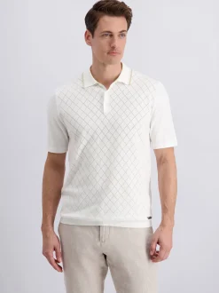 Pierre Cardin Herren Poloshirt in weiß - Ärmel: kurzarm