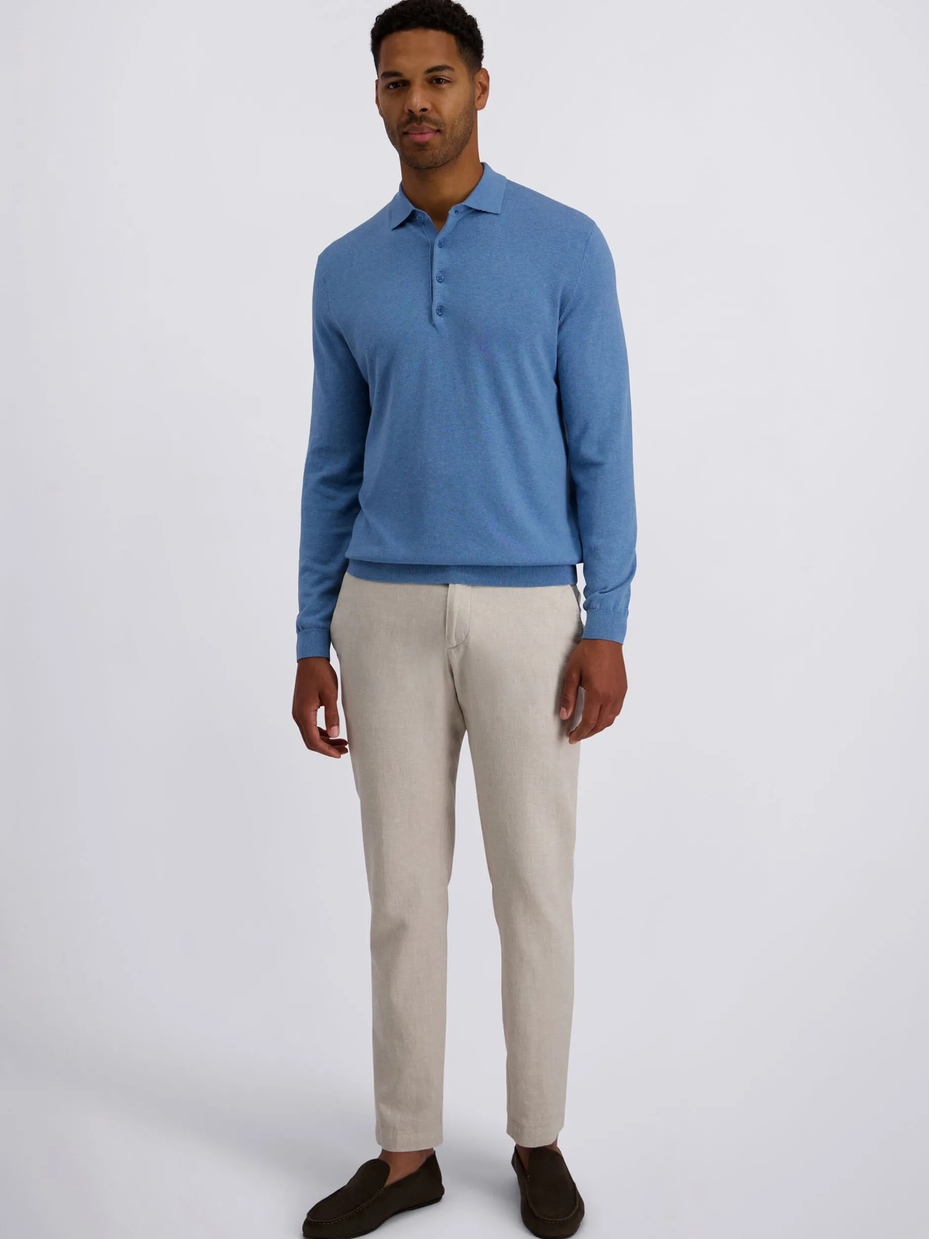 Pierre Cardin Herren Pullover in hellblau