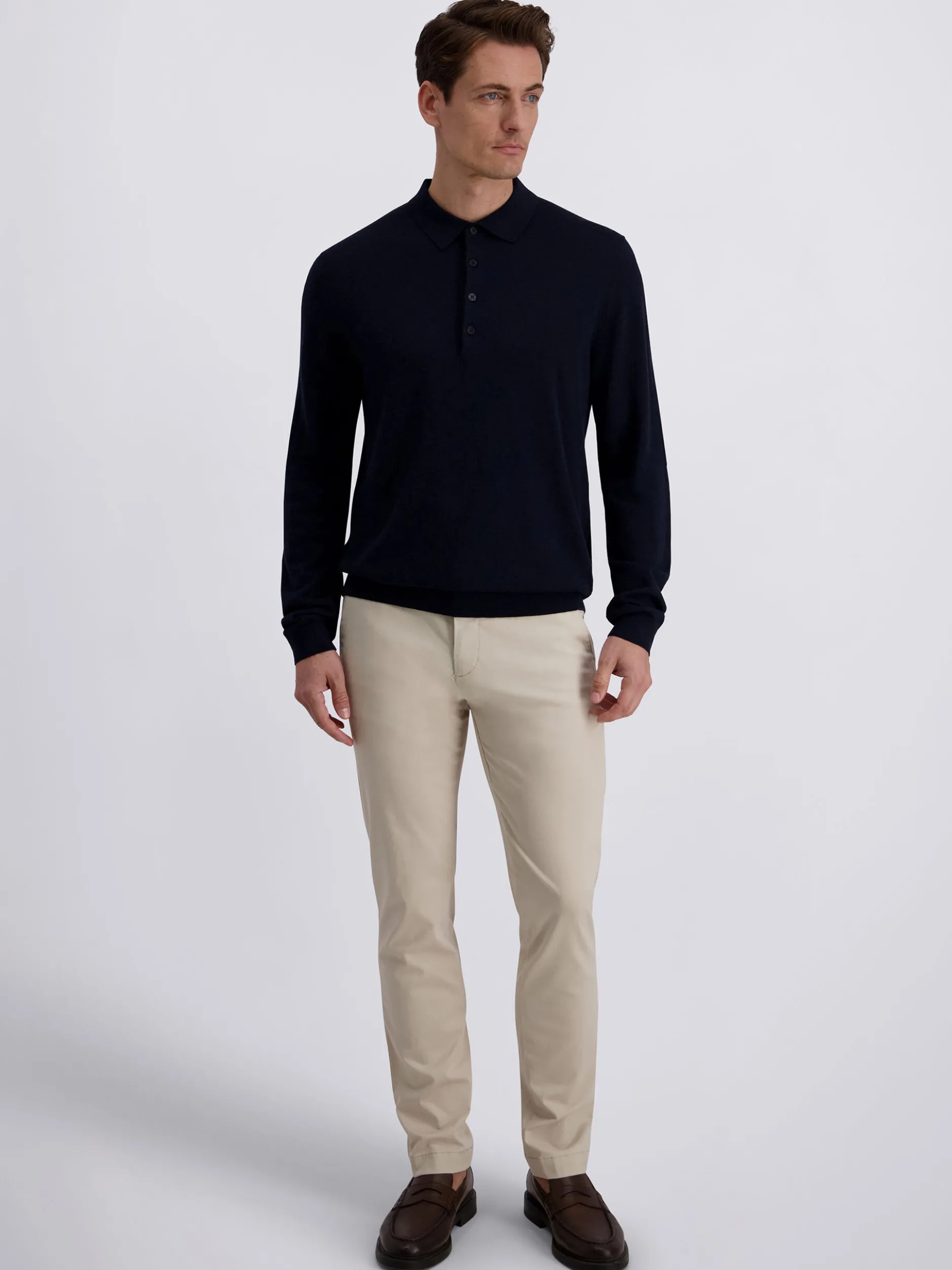 Pierre Cardin Herren Pullover in blau - Ärmel: langarm