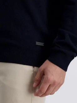 Pierre Cardin Herren Pullover in blau - Ärmel: langarm