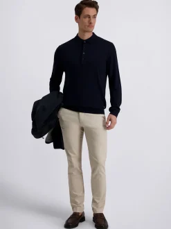 Pierre Cardin Herren Pullover in blau - Ärmel: langarm
