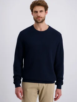 Pierre Cardin Herren Pullover in blau - Ärmel: langarm