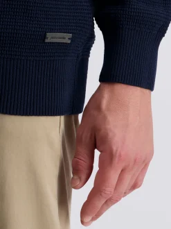 Pierre Cardin Herren Pullover in blau - Ärmel: langarm