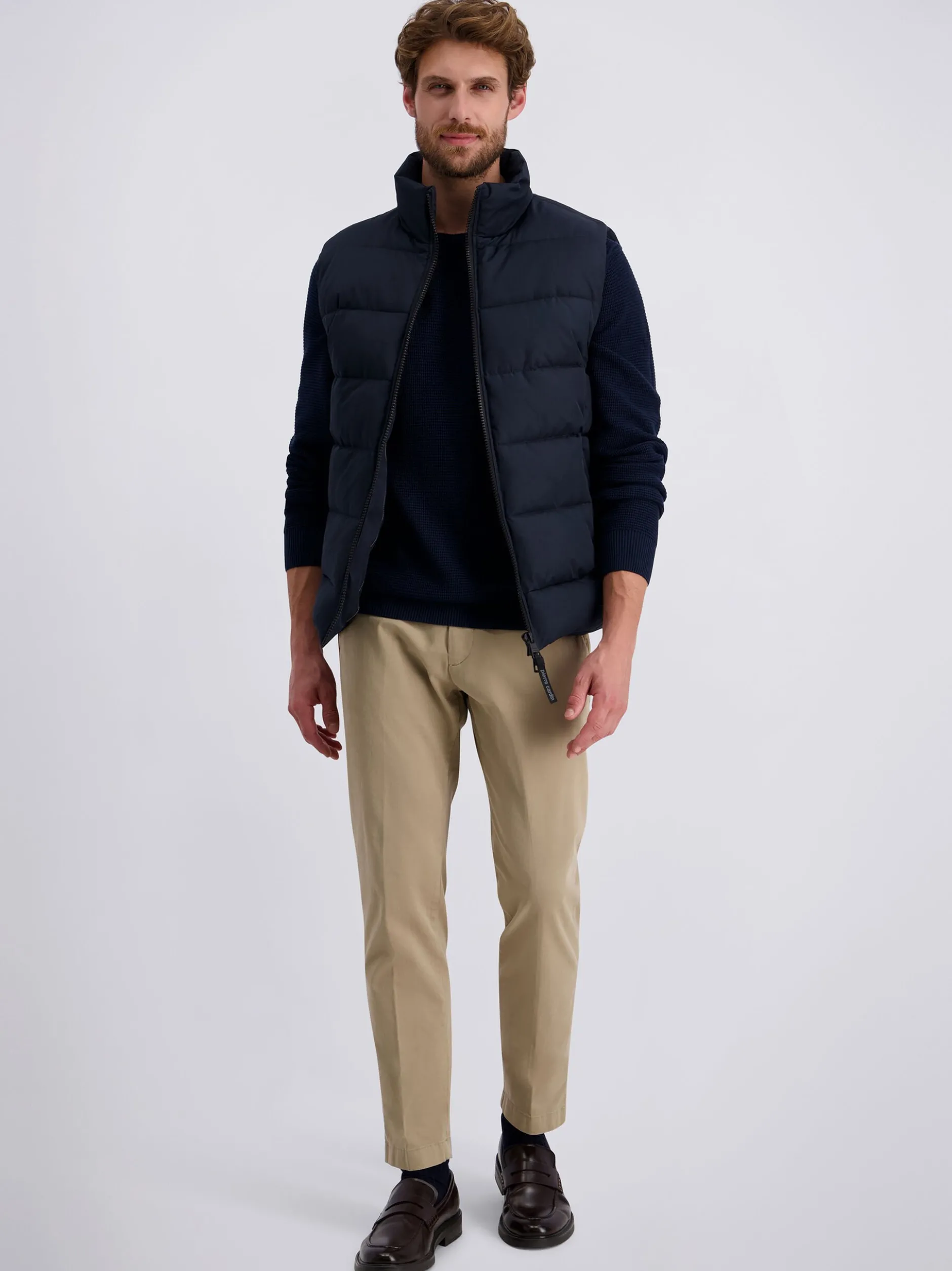 Pierre Cardin Herren Pullover in blau - Ärmel: langarm