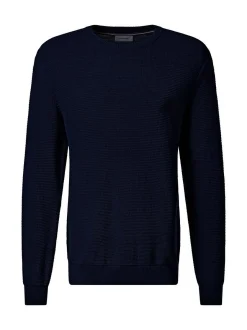 Pierre Cardin Herren Pullover in blau - Ärmel: langarm