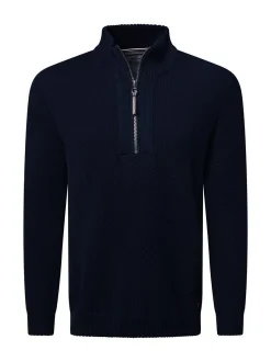 Pierre Cardin Herren Pullover in blau - Ärmel: langarm