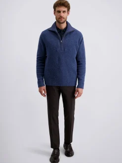 Pierre Cardin Herren Pullover in blau - Ärmel: langarm