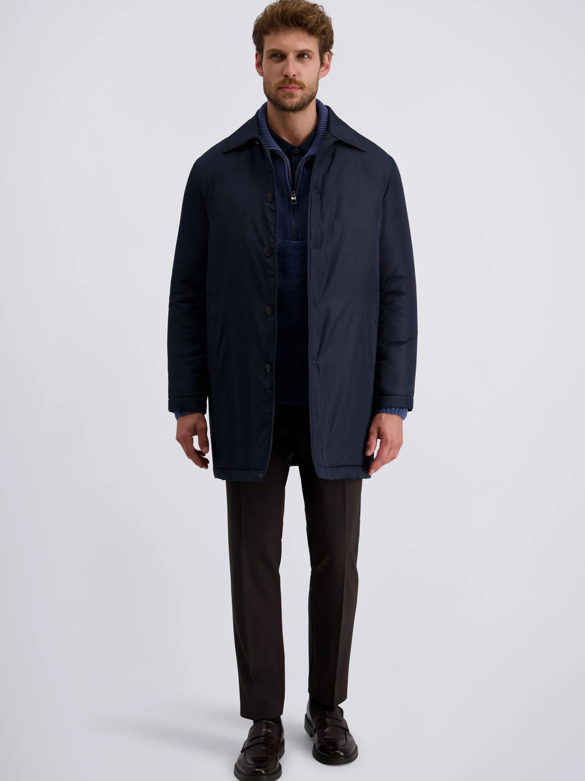 Pierre Cardin Herren Pullover in blau - Ärmel: langarm
