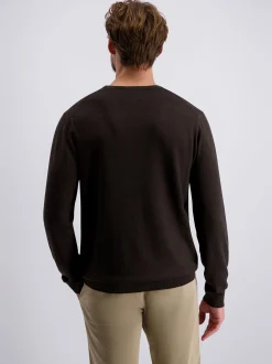 Pierre Cardin Herren Pullover in braun - Ärmel: langarm