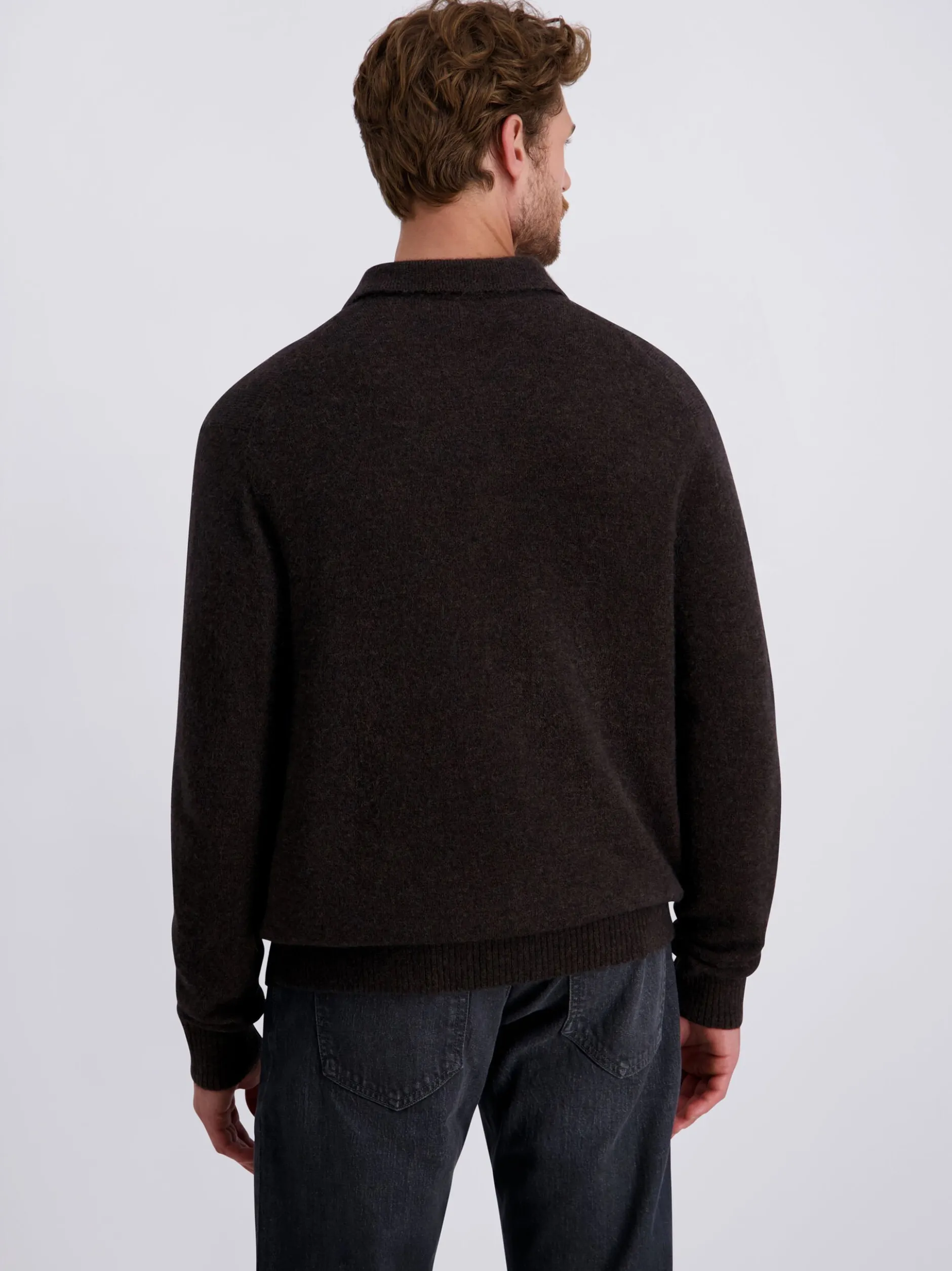 Pierre Cardin Herren Pullover in braun - Ärmel: langarm