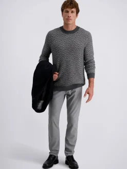 Pierre Cardin Herren Pullover in grau - Ärmel: langarm
