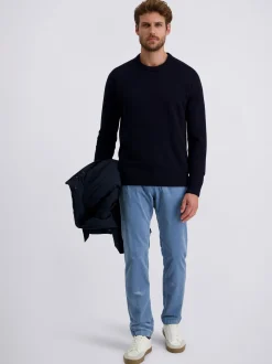 Pierre Cardin Herren Pullover in marine - Ärmel: langarm