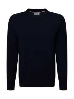 Pierre Cardin Herren Pullover in marine - Ärmel: langarm