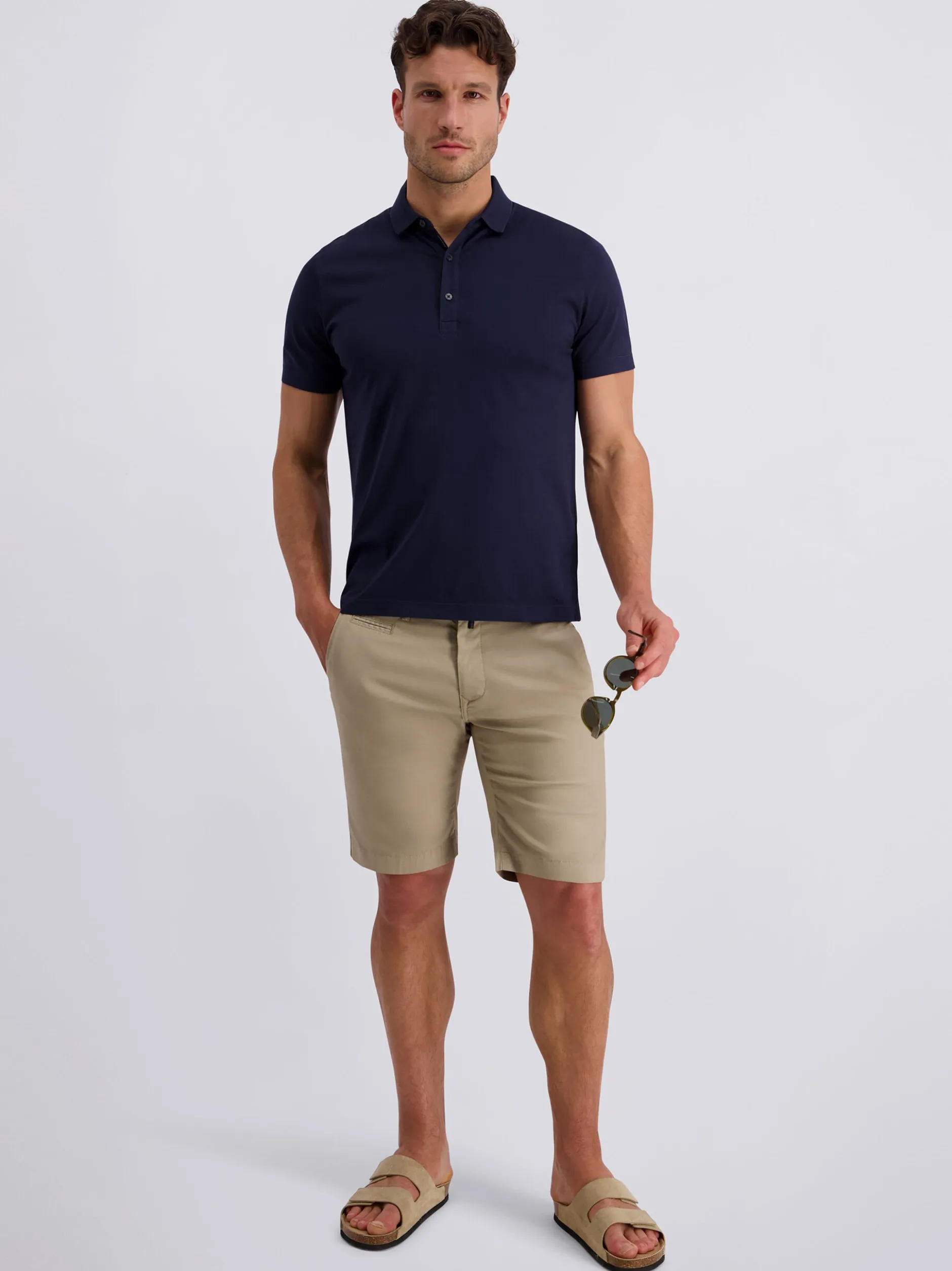 Pierre Cardin Herren Shorts Strassbourg in beige