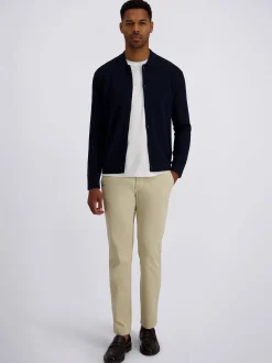 Pierre Cardin Herren Strickjacke in blau