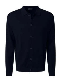 Pierre Cardin Herren Strickjacke in blau