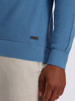 Pierre Cardin Herren Strickpullover in blau