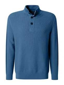 Pierre Cardin Herren Strickpullover in blau