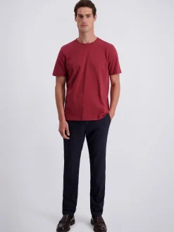 Pierre Cardin Herren T-Shirt in rot - Ärmel: kurzarm