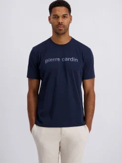 Pierre Cardin Herren T-Shirt in blau - Ärmel: kurzarm