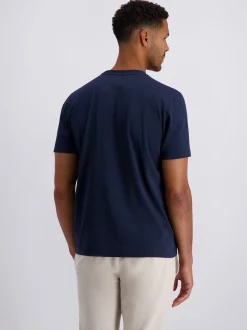 Pierre Cardin Herren T-Shirt in blau - Ärmel: kurzarm