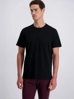 Pierre Cardin Herren T-Shirt in schwarz - Ärmel: kurzarm
