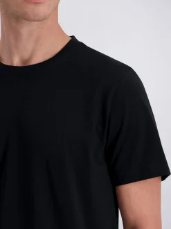 Pierre Cardin Herren T-Shirt in schwarz - Ärmel: kurzarm