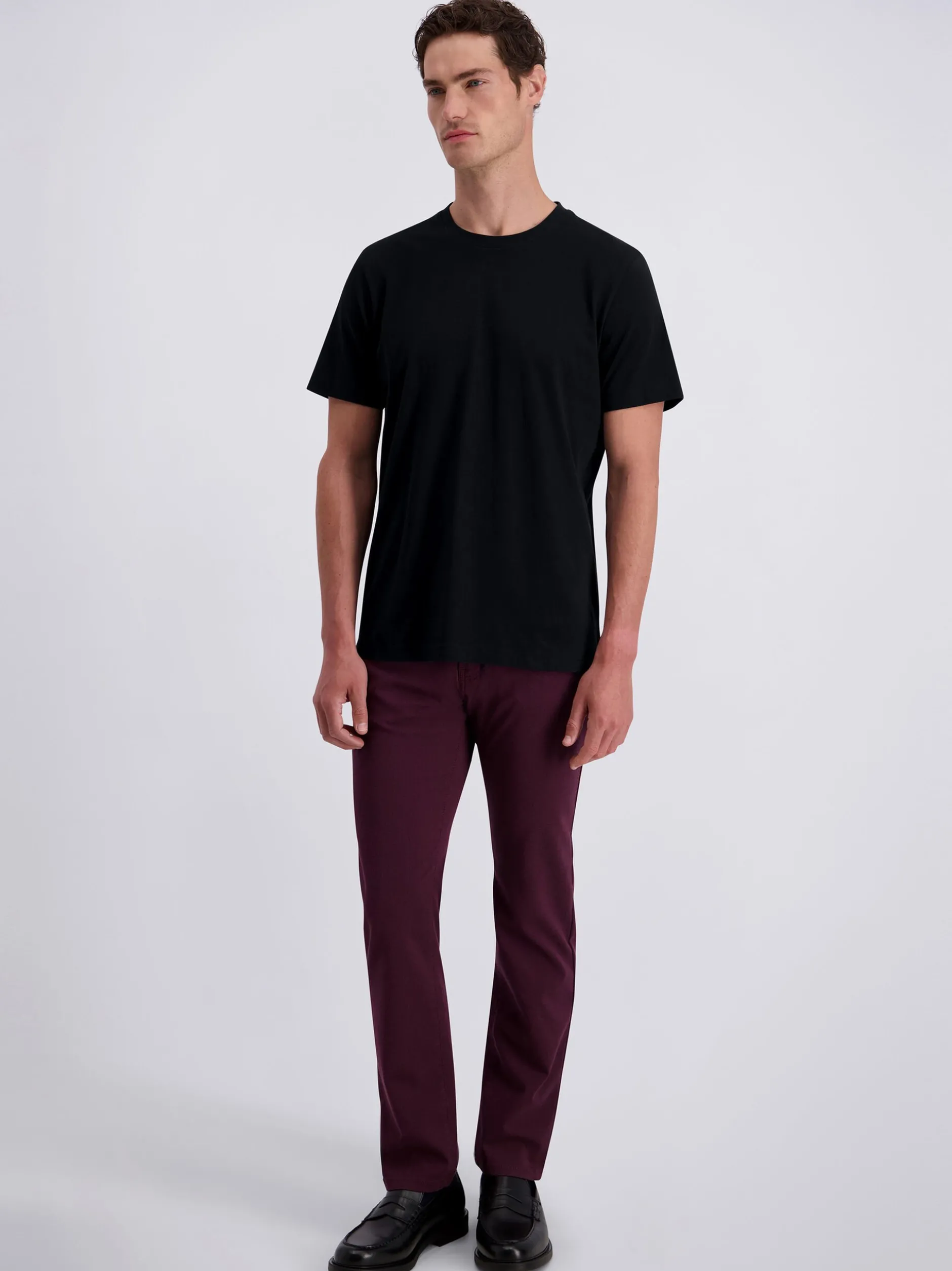 Pierre Cardin Herren T-Shirt in schwarz - Ärmel: kurzarm