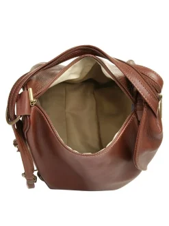 piké Damen Cityrucksack in braun