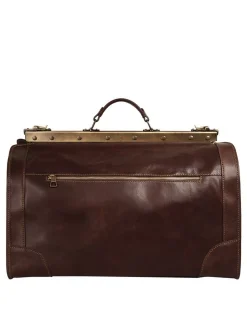 piké Unisex Doktortasche / Reisetasche in braun
